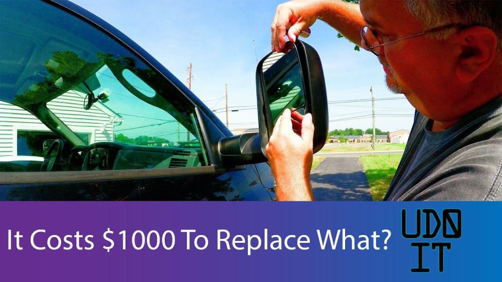 How to replace a mirror on a Dodge Ram 2500