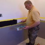 How to paint two tone colors with a laser level