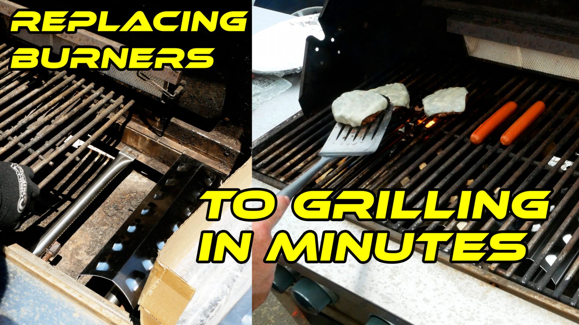 U Do It replacing burners and grilling in minutes