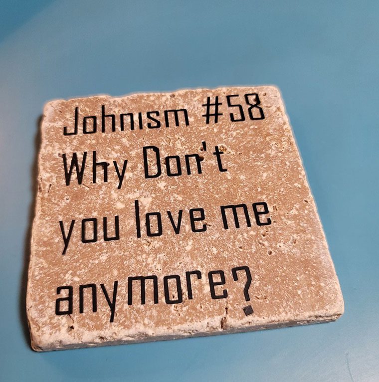 Making DIY tile coasters is super easy with cork