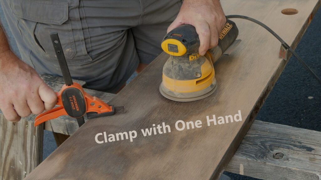 Jorgensen E-Z Hold clamp is quick and easy to use
