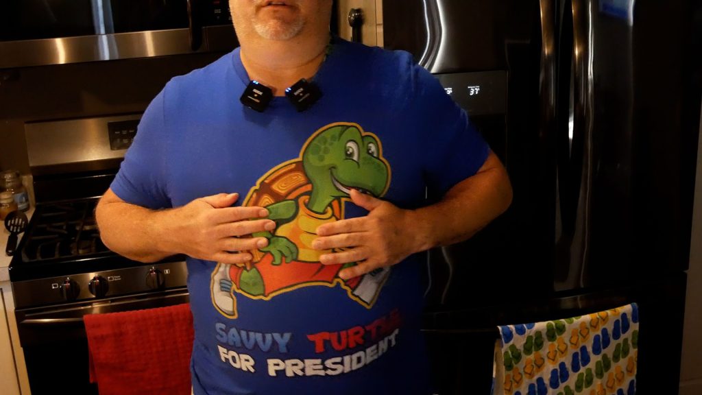 U Do It wearing Merch Savvy Turtle For President T-Shirt
