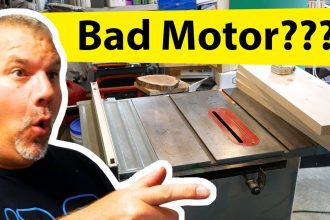 How to replace a delta table saw motor