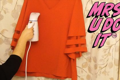 Use this portable garment steamer to get your wrinkles out
