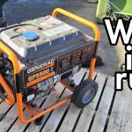 U Do It bought a generac GP5500 from a junk yard but will it run