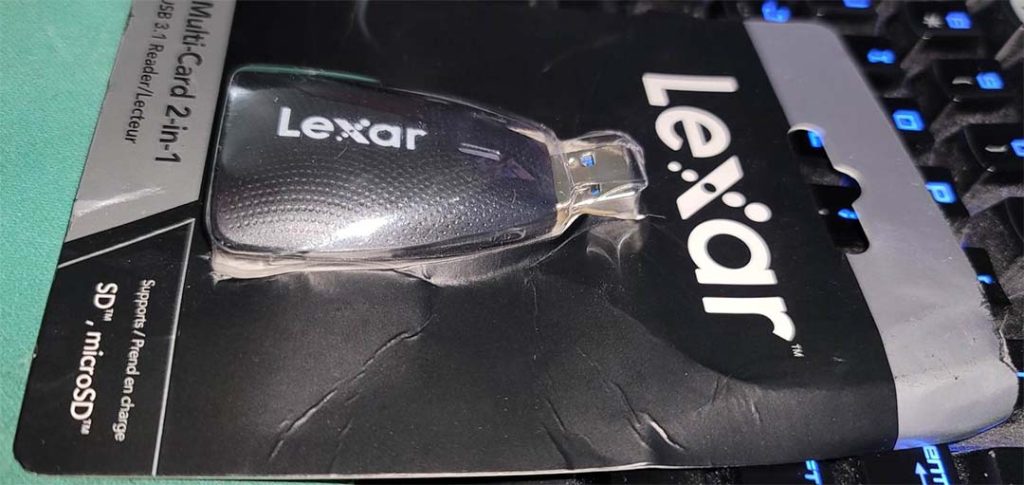 Lexar Memory Card Damaged in Shipping